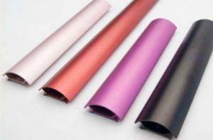 China Colored Anodizing  6061 Aluminum Profile Customized Shape With Finished Machining wholesale