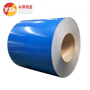 China 1060 1050 1100 Pvc Prepainted Coating Color Aluminum Sheet Color Coated Coil For Gutter wholesale