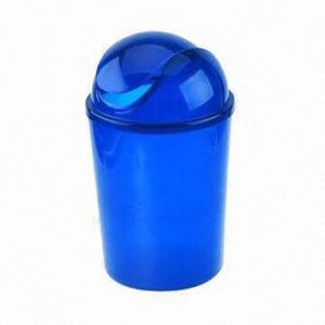 China Desk Trash Bin, Made of PP, Customized Logos and Designs are Accepted wholesale