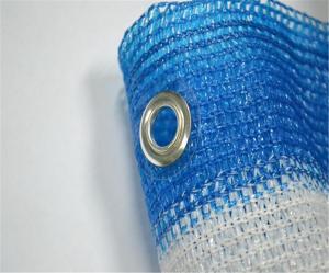 China Outdoor Privacy Fence Netting Aluminum / Copper Eyelets WITH Corners wholesale
