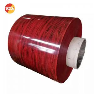 China Factory Price Wood Grain Aluminum Coil Roll Color Coated Cold Rolled Coil wholesale