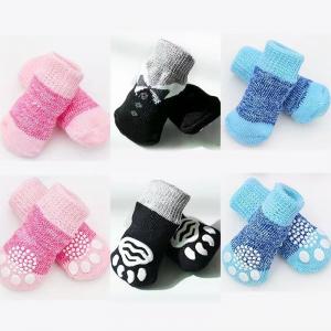 China Factory Selling Nice Quality Cute Pet Socks Multi-Pattern Dog Socks Warm Accessories For Pet Dog Cat wholesale