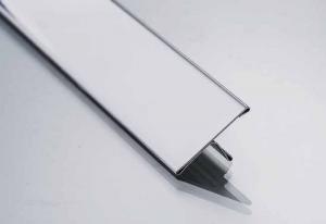 China 316 Stainless Steel Edge Strip Tile Trim Border Transition Profile Strips wholesale