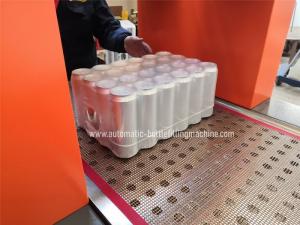 China Lemon Pineapple Juice Flavor Water Rotary Can Bottling Machine, Canning Machine wholesale