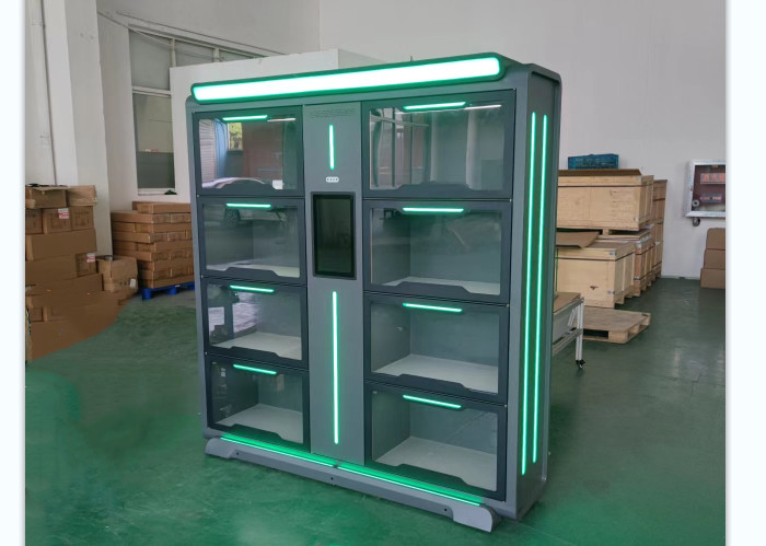 China Digital Express Storage Locker Cabinet / Steel Casting Parts wholesale