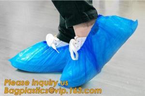 China custom waterproof SMS pp non woven medical surgical use Polypropylene Disposable Shoe Cover non skid anti skid bagease wholesale