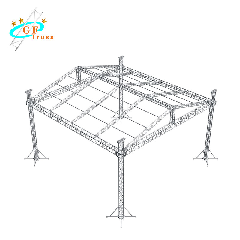 China Aluminum Outdoor Concert Stage Small Concert Sound Lighting DJ System Stage wholesale
