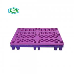 China 18 Legs Plastic Stacking Pallets Superior Nesting Ratio For Cargo Transport wholesale