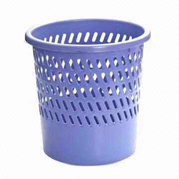 China Trash Can, Made of PP, Available in Various Sizes and Colors, BPA-free, FDA-/EN 71-certified wholesale
