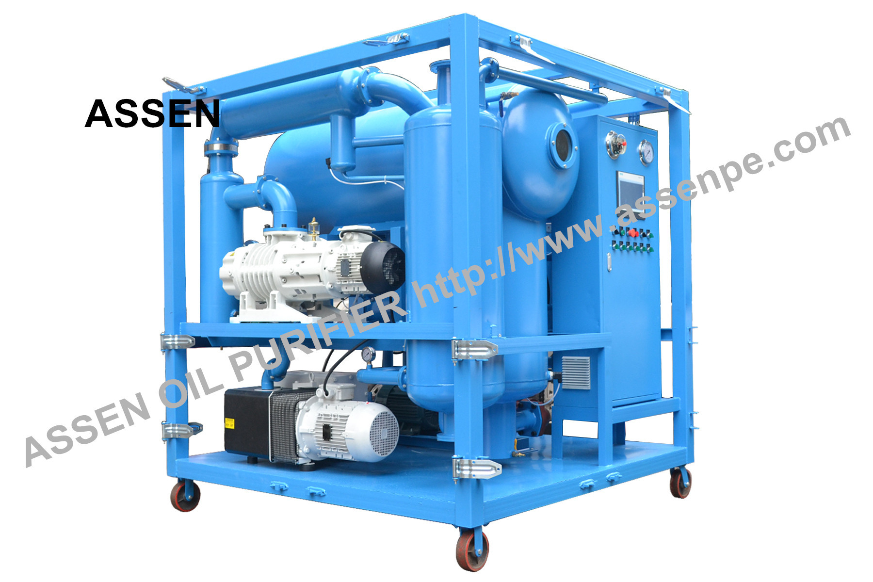 China New-tech Double stage Insulating Oil Purification Process Machine,Transformer Oil Filtering Plant wholesale