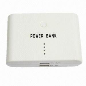 China 11,200mAh Portable Power Bank with Dual-USB Output Ports, Charging 2 Cellphones at Same Time  wholesale