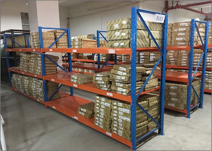 China Metal Long Span Shelving System Lead Free Epoxy Electrostatic Powder Coating wholesale