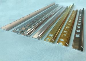 China 6063 6463 T5 Aluminium Corner Trim Profiles With Bright Dip Polishing wholesale