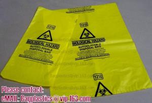 China Biohazard Bin Liners, Biohazard Waste Bags, Biohazard Garbage, Waste Disposal Bag wholesale