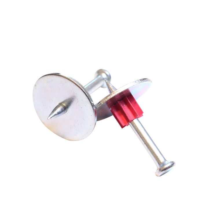 China Pdw  Steel Washer  Powers Drive Pins  Powder Driven Fasteners 7.60mm Head Dia wholesale