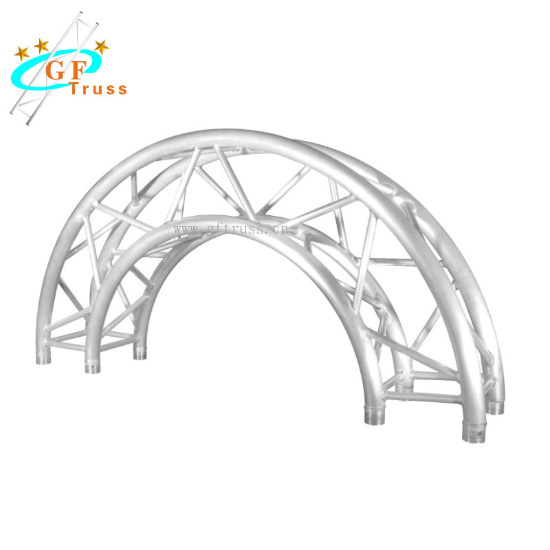 China 290 X 290MM Events Aluminum Stage Circular Roofs Arch Truss wholesale
