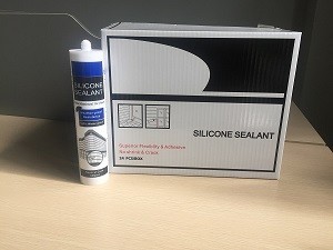 China Low VOC Waterproof Silicone Sealant 300ml Tinplate MSDS For Aquarium Production wholesale