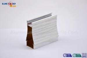 China Industrial White Wood Grain Aluminium Profiles For Windows And Doors wholesale