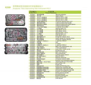 China Orthopedics Anatomic Tibia Interlocking Nail Medical Instrument Kit II wholesale