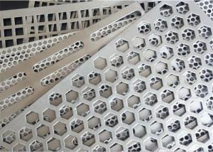 China Square Holes Perforated Aluminum Sheet 1060 Thickness 3mm Hole Diameter 0.5-6mm wholesale