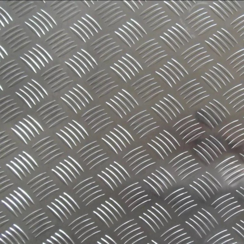 China 1.0 - 7.0mm Thickness 5005 Aluminum Diamond Plate Sheets Mill Finish Surface wholesale