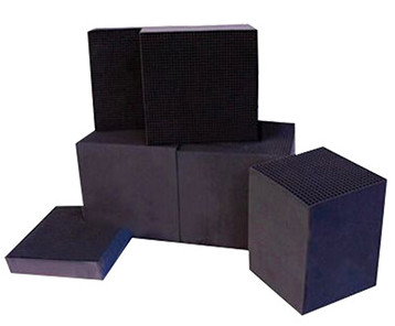 China Coal Based Carbon Honeycomb , 145X45X20mm 1.5mm Activated Carbon Honeycomb wholesale