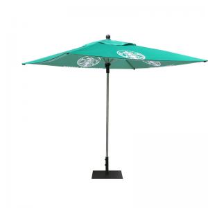 China Parasol Printed Patio Umbrellas , Promotional Branded Beach Umbrella wholesale