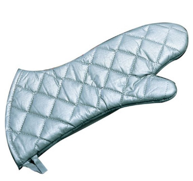 China Steam Protection Silver Oven Mitts high Flexibility  Fits Comfortably wholesale