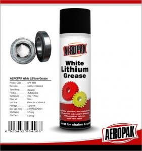 China White Lithium Grease Spray Lubricant For Cleaning Wheel Gear / Car Hinge wholesale