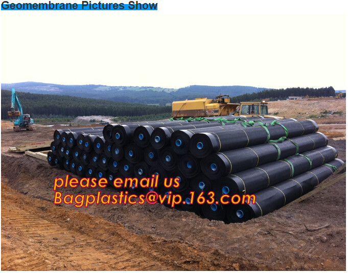 Buy cheap Environmental Protection hdpe smooth fish farm pond liner geomembrane,Drain from wholesalers