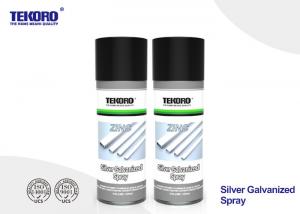 China CFC Free Silver Galvanized Spray , High Coverage Rust Prevention Spray For Steel wholesale