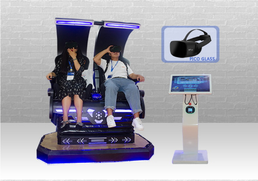 China Electric System Virtual Reality Simulator Shooting Game Machine With 360 Degree Rotation wholesale