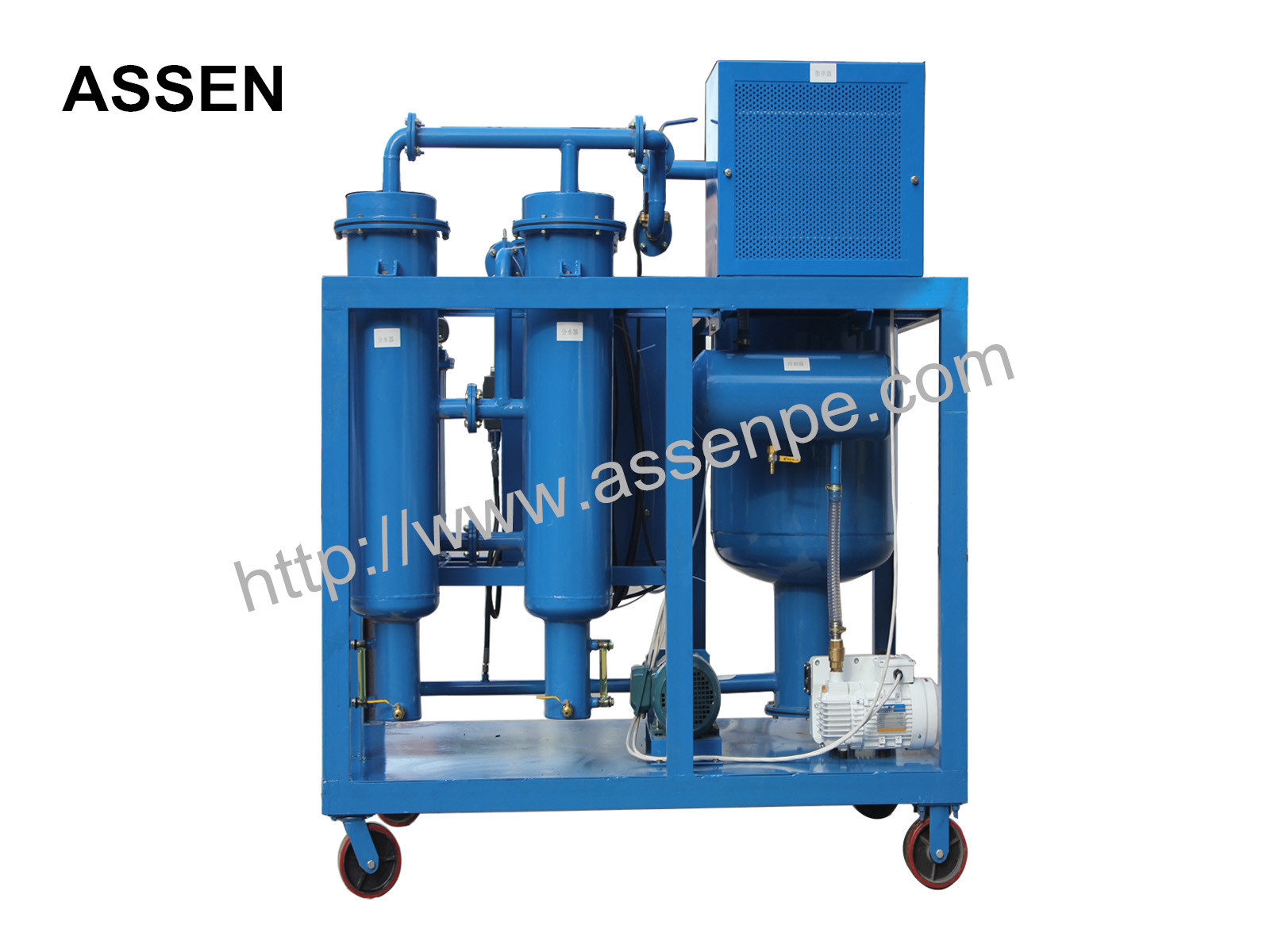 China High Vacuum Lubricating Oil Filtration system,Hydraulic Fluids Cleaning System wholesale