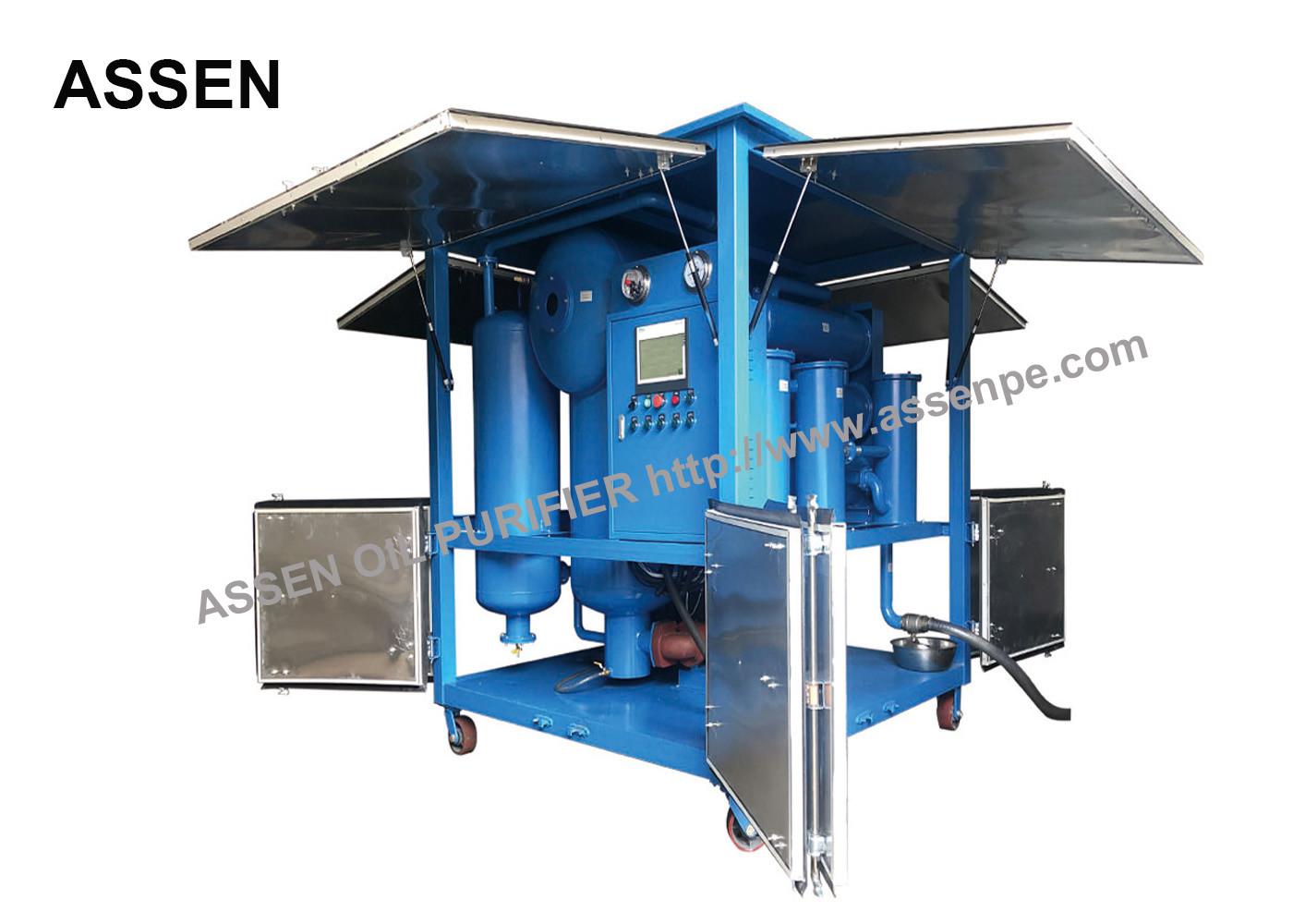China Multi-Stage High Vacuum Transformer Oil Purification Machine, Vacuum Dehydration Plant for cleaning oil in transformer wholesale