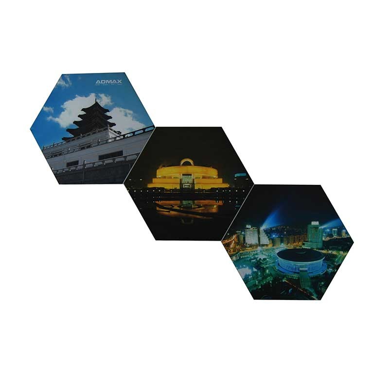 China Hexagon Edge SEG Fabric Frames Advertising Display Single Sided Printing wholesale