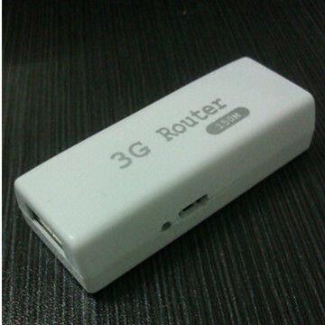 China Mini 3g Wi-Fi Router/Hotspot/AP/Gateway Compatible w/ HSDPA/HSUPA/HSPA+, CDMA EVDO Rev A/B USB Modem wholesale