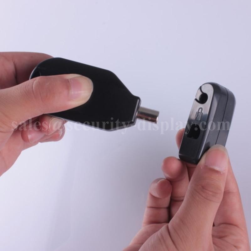 China Anti Theft Stop Hook Lock Remove Black Security Magnetic Alpha S3 Key wholesale