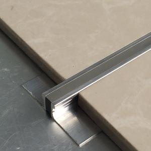 China Decorative Movement Joint Floor Tile Expansion Joint 0.8mm wholesale
