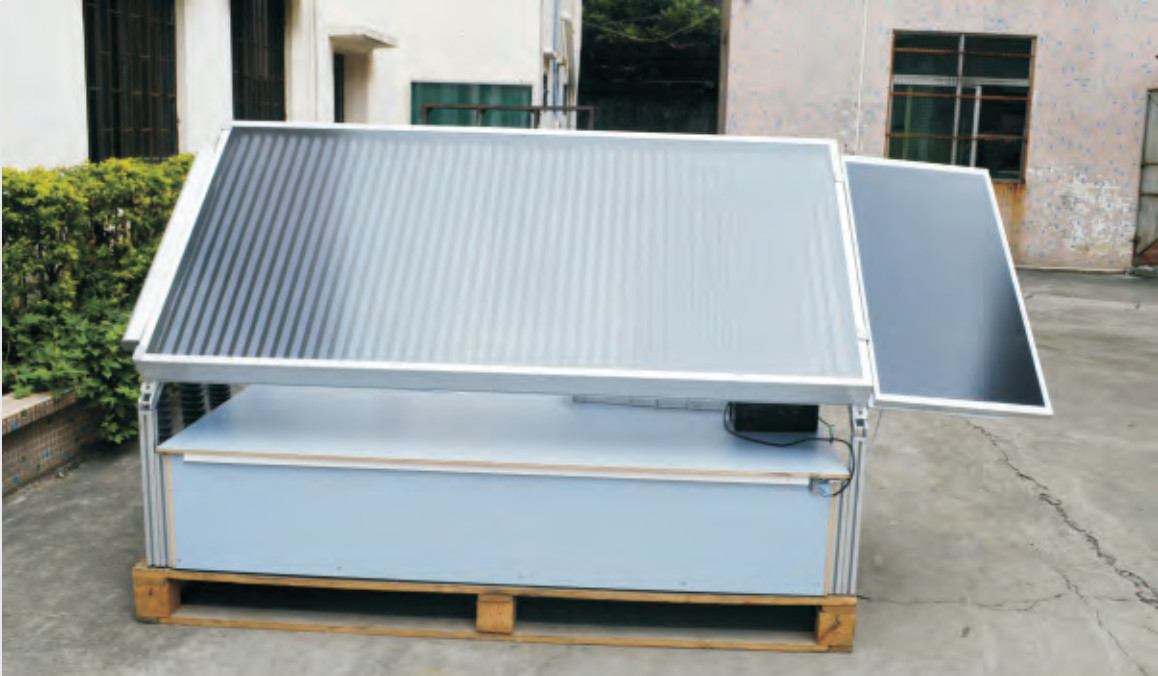 China Intelligent Control Commercial Small Portable Outdoor Solar Air Dryer Food With Trays wholesale