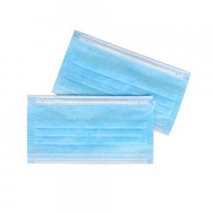 China Non Woven Disposable Face Mask , 3 Ply Surgical Face Mask Dust Proof wholesale