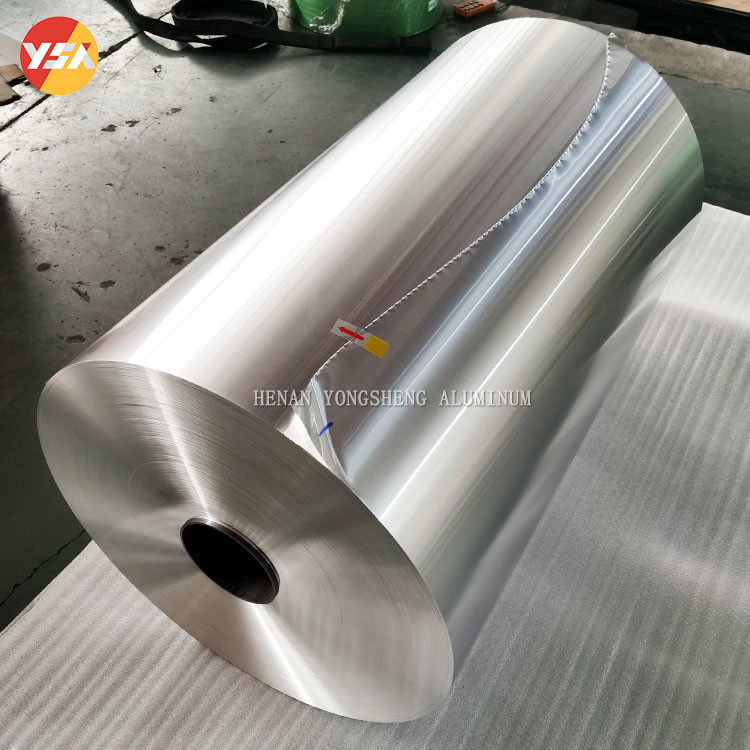 Buy cheap 8 - 50 Mic Silver Aluminum Foil Roll 1 / 3 / 5 / 8 Series Food Grade from wholesalers