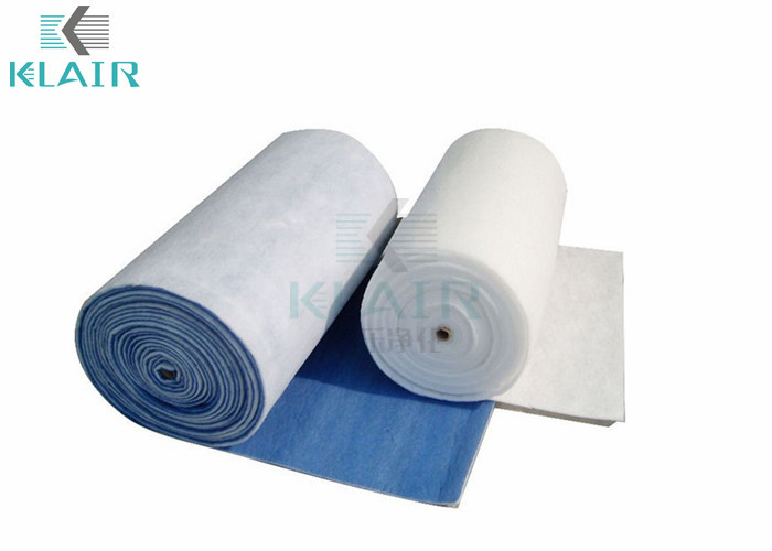 China White Blue Synthetic Spray Booth Air Filters Material Roll For Pre Filter wholesale