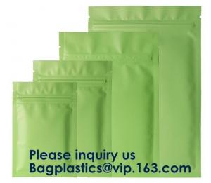 China 1 oz Matte white printing Loose Leaf Herbal Tea Packaging zip lock bag / Tea Leaf Bag,Herbal Child Proof Bag For Tobacco wholesale