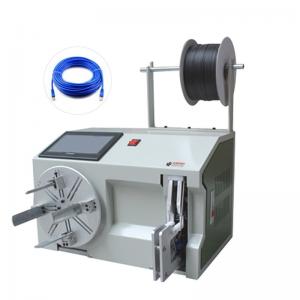 China 75-140mm Tie Semi Automatic Wire Winding Machine USB Cable Tying Machine wholesale