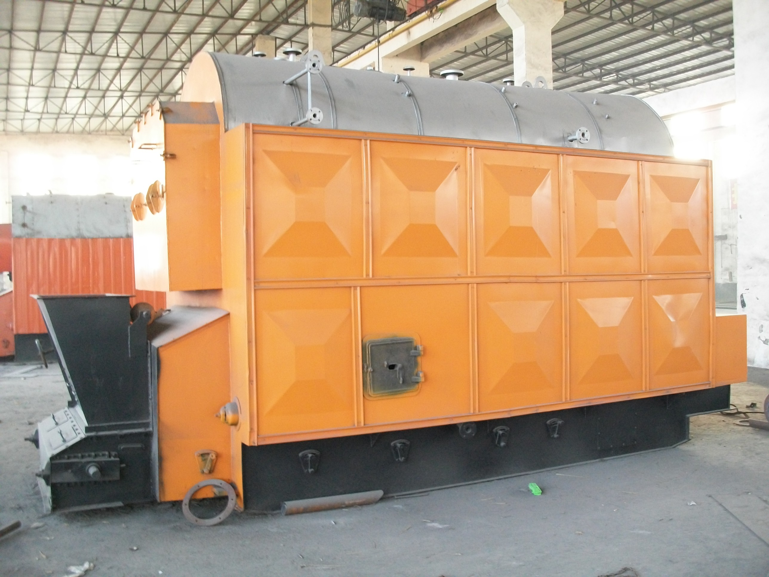 China Water Heating Chain Grate Wood Fired Steam Boiler For Petrochemical , 15 Ton wholesale