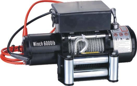 China Most popular powerful 12V 6000 lbs electric winch for off road for Jeep Wrangler wholesale