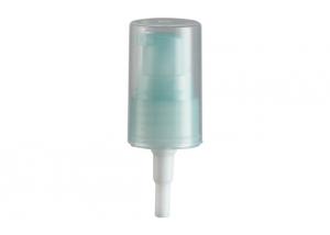 Transparent Cosmetic Pump Dispenser Colorful Ribbed For Hair Care
