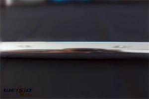 China Sliver Mirror Polished Aluminium Profile For Bacony Rail Polished Aluminum Extrusion Profiles wholesale