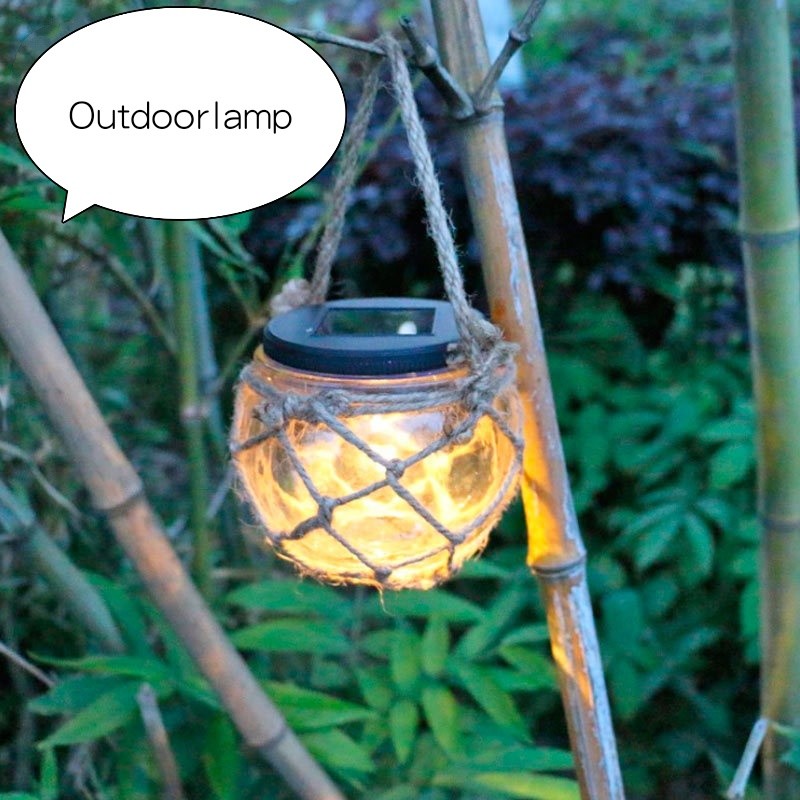 China Solar glass jar light, outdoor garden lawn light, solar warm white LED lights wholesale