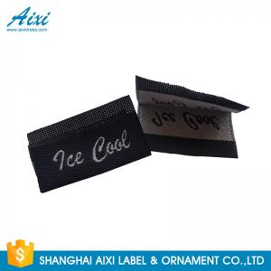 China Silk Screen Care Woven Clothing Labels , Washable Apparel Labels For Garment wholesale